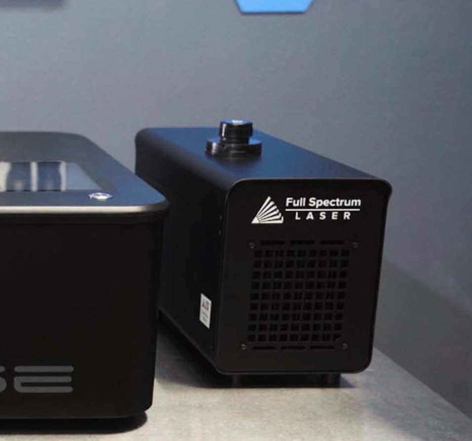 Muse 3D Auto Focus 45W Laser Cutter with Cool Box