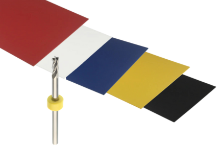 Expanded PVC Plastic Sheet and Cutting Bit Bundle