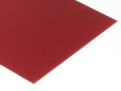 ANODIZED ALUMINUM SHEET/RED ORANGE .008 x 6 1/2 x 6 1145 ALLOY