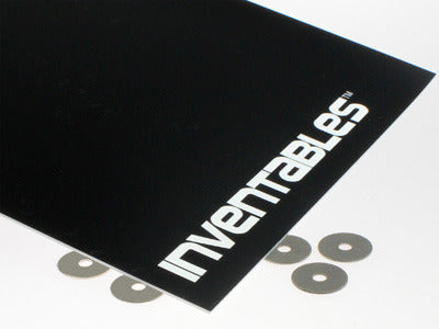 Black on Bright White Laserable Acrylic Sheet – Inventables, Inc.