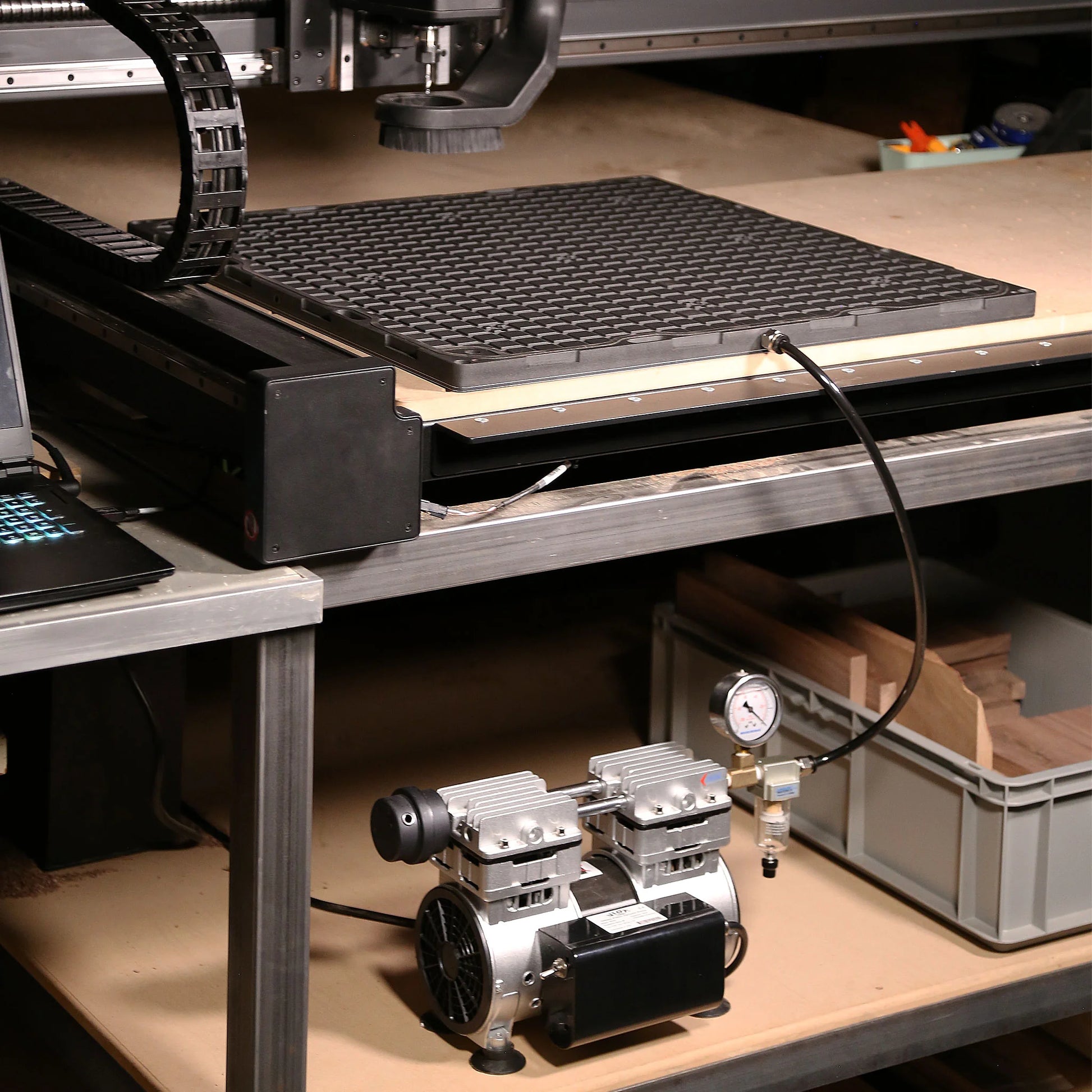 Vacuum Workholding Table Kits for CNC Machines