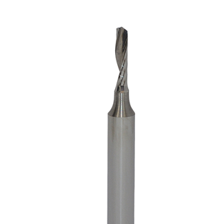 Solid Carbide Upcut O Flute - 1/8 in Cutting x 1/4 in Shank