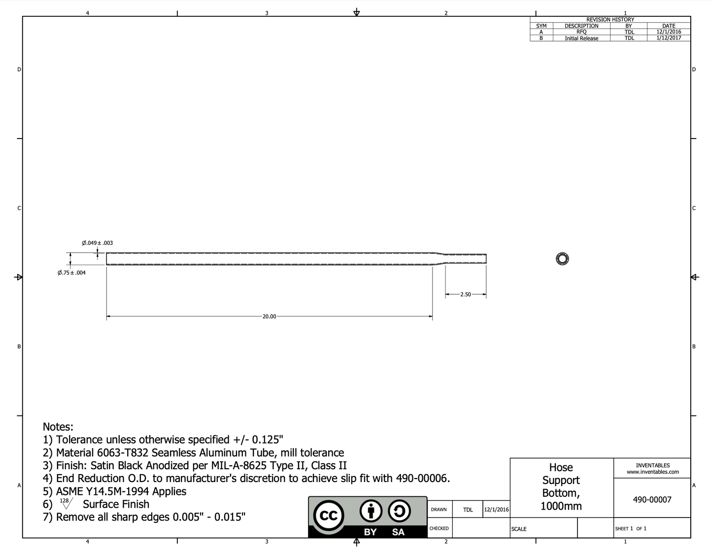 Dust System Hose Mounting Poles