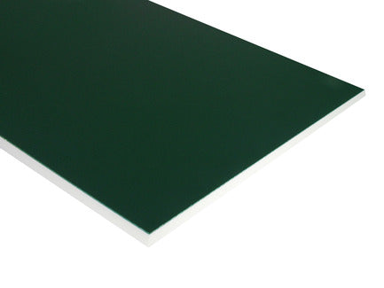 Two-Color HDPE - Green on White