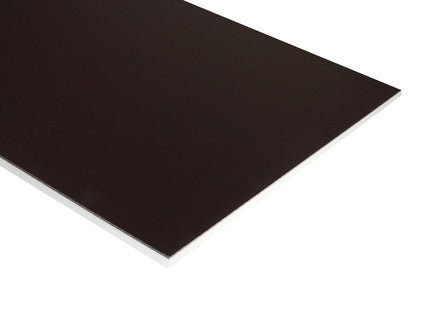 Two-Color HDPE - Brown on White