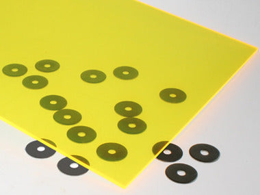 Fluorescent Yellow Acrylic Sheet