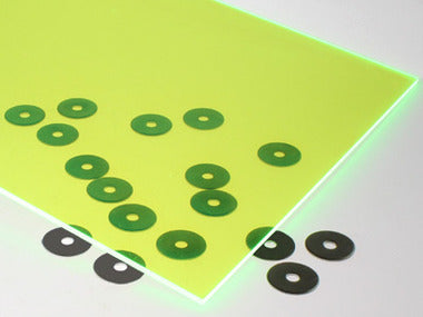 Fluorescent Green Acrylic Sheet
