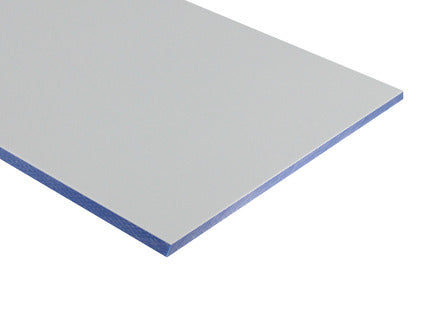 Two-Color HDPE - White on Blue